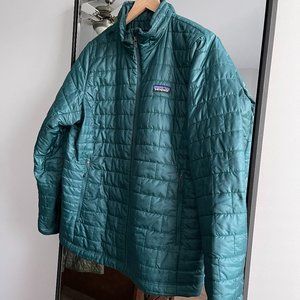 Patagonia Nano Puff Jacket - Women's XL Piki Green
